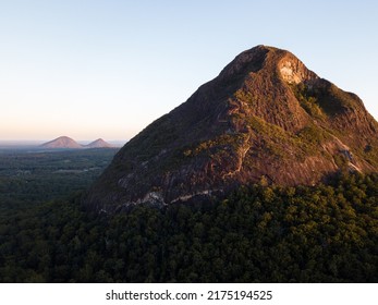 Mount Beerwah and the Mount Tunbubudla twins, Sunshine Coast Queensland