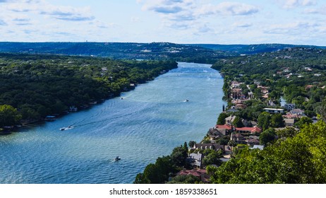 Mount Bonnell Views In Austin, TX