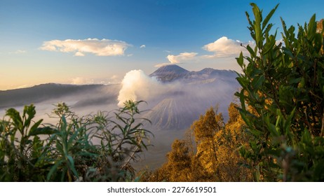 Mount Bromo is one of the active volcanoes in Indonesia.The mountain which has an altitude of 2,392 meters above sea level is a mainstay destination for East Java. 