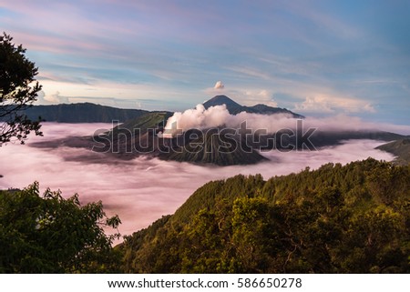 Similar – Image, Stock Photo Arenal Volcano Rises from Jungle