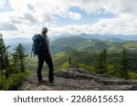Mount Chocorua Hiker White Mountains National Forest New Hampshire