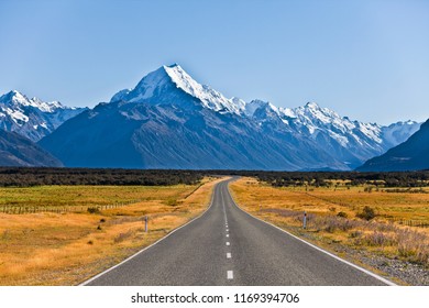 Mount Cook, the highest mountain of the New Zealand alps, south Island - Shutterstock ID 1169394706