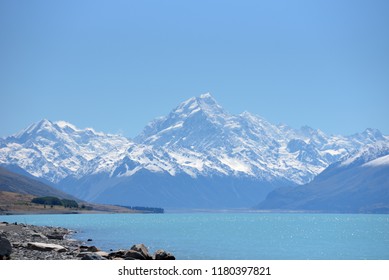 
Mount Cook and Lake Pukaki - Shutterstock ID 1180397821