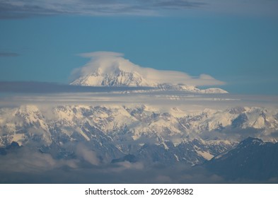 Mount Denali In The Clouds