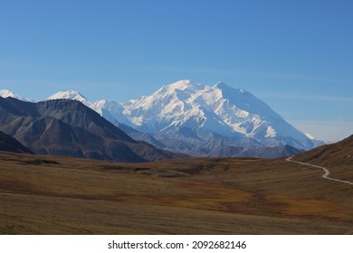 Mount Denali In The Fall