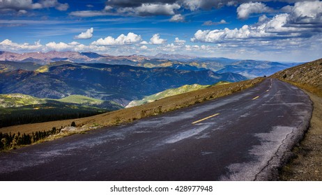 Mount Evans Highway The Highest Paved Road In The United States. 