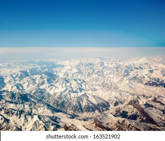 Mount Everest, Aerial View