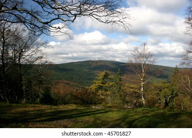 Mount Großer Feldberg In The German Taunus Mountains Near Frankfurt