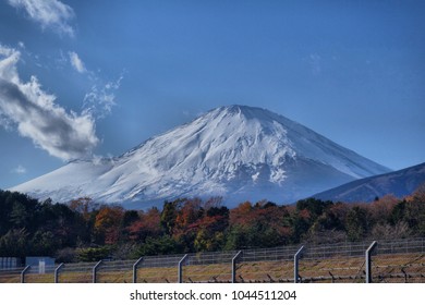 Mount Fuji From Fuji Speedway