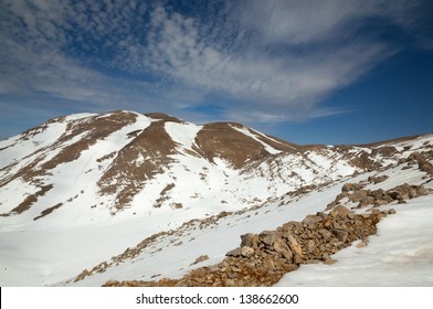 Mount Hermon In Snow