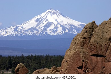 Mount Jefferson And Smith Rock, Oregon