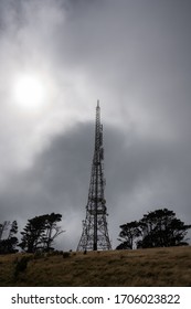 Mount Kaukau Radio And Television Transmission Tower Antenna In Wellington New Zealand