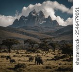 Mount Kenya National Park is a UNESCO World Heritage site located in central Kenya. It surrounds Mount Kenya, the second-highest mountain in Africa, standing at 5,199 meters (17,057 feet).