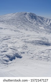 Mount Kumano In Zao Mountain Range