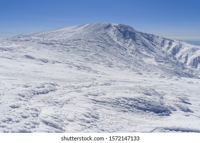 Mount Kumano In Zao Mountain Range