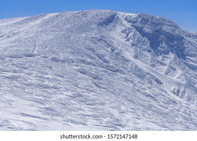 Mount Kumano In Zao Mountain Range