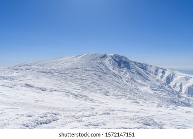 Mount Kumano In Zao Mountain Range