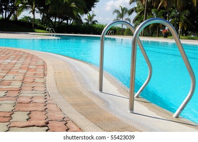 Mount Malarayat golf and country club swimming pool - Shutterstock ID 55423039