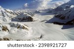 Mount Mckinley Glaciers, Denali National Park, Alaska, United States