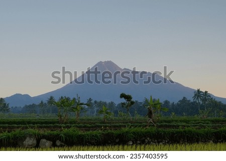 Mount Merapi or Gunung Merapi is an active stratovolcano located on the border between Central Java and Yogyakarta provinces, Indonesia