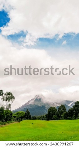 Mount Merapi with a peak elevation of 2,930 meters above sea level (as of 2010) is a volcano in the central part of Java Island and is one of the most active volcanoes in Indonesia.