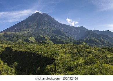 Mount Merapi Volcano, Java, Indonesia