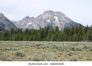 Mount Moran From Across The Teton Valley