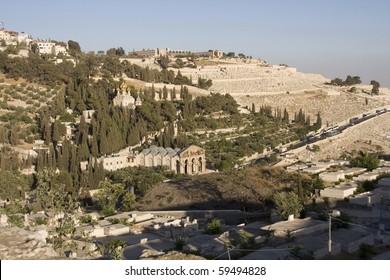 The Mount Of Olives In Jerusalem