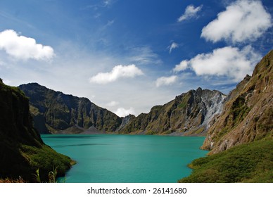 Mount Pinatubo Volcano Crater