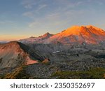 Mount Rainier closest view point at sunrise
