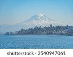 Mount Rainier and Tacoma from Point Ruston