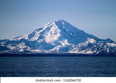 Mount Redoubt Volcano In Alaska 