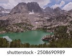 Mount Robinson and Agassiz Peak above Fifth Lake