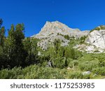 Mount Robinson, eastern face, on the trail to Sam Mack meadow, Sierra Nevada Mountains, California, September 2018