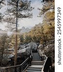Mount Rushmore in the Fall