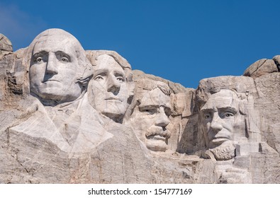 Mount Rushmore National Monument near Keystone, South Dakota - Shutterstock ID 154777169