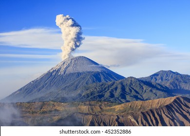 Mount Semeru : The Volcano Active