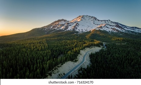 Mount Shasta.