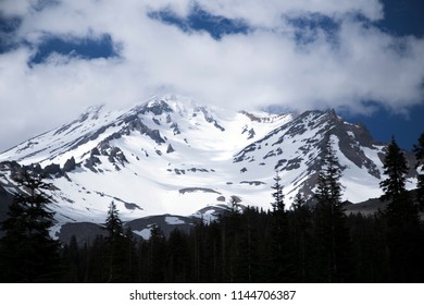 Mount Shasta + Clouds