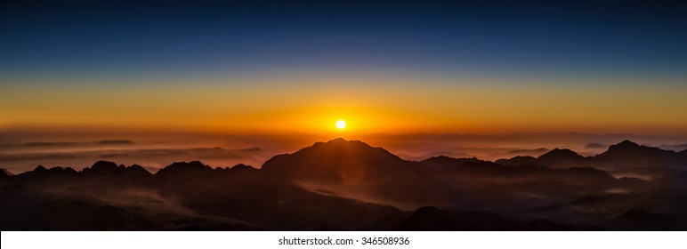 Mount Sinai Sunset