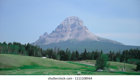 Mount Tecumseh in Crowsnest pass
