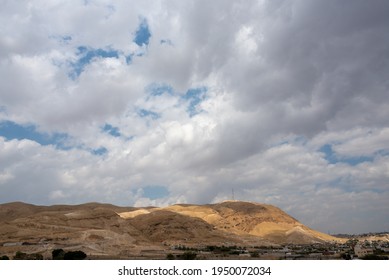 Mount Of Temptation View From Jericho