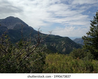 Mount Timpanogos In The Fall