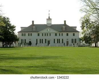 Mount Vernon, Virginia. George Washington's Estate Just Outside Of Washington D.C.