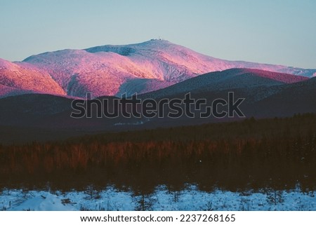 Mount Washington from afar - Pondicherry Refuge White Mountains New Hampshire
