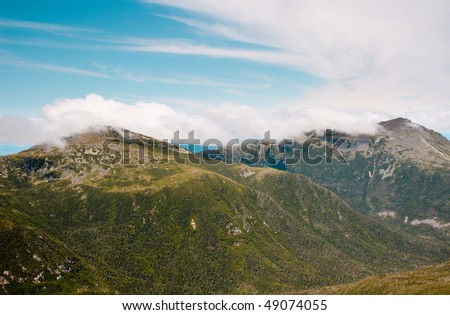 Mount Washington and clouds