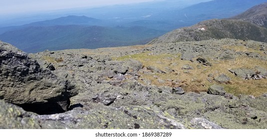 The Mount Washington Cog Railway, Mount Washington Summit, June Morning