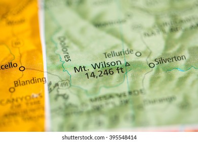 Mount Wilson. Colorado. USA