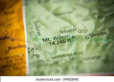 Mount Wilson. Colorado. USA