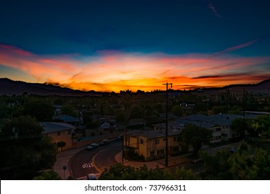 Mount Wilson Fire Sunrise